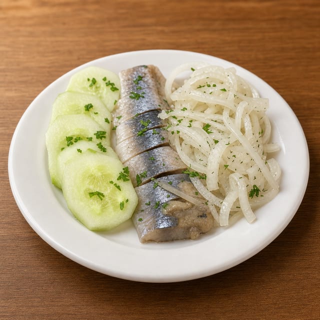Herring with Onions.