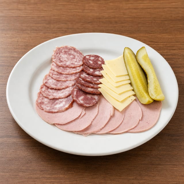Meat & Cheese Platter.