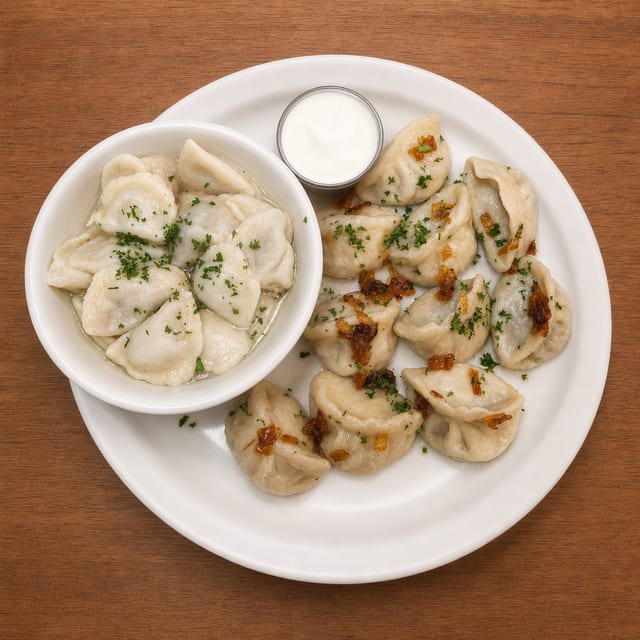 Dumpling Sampler.