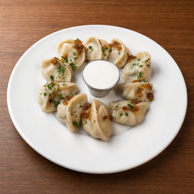 Mushroom Pierogies.