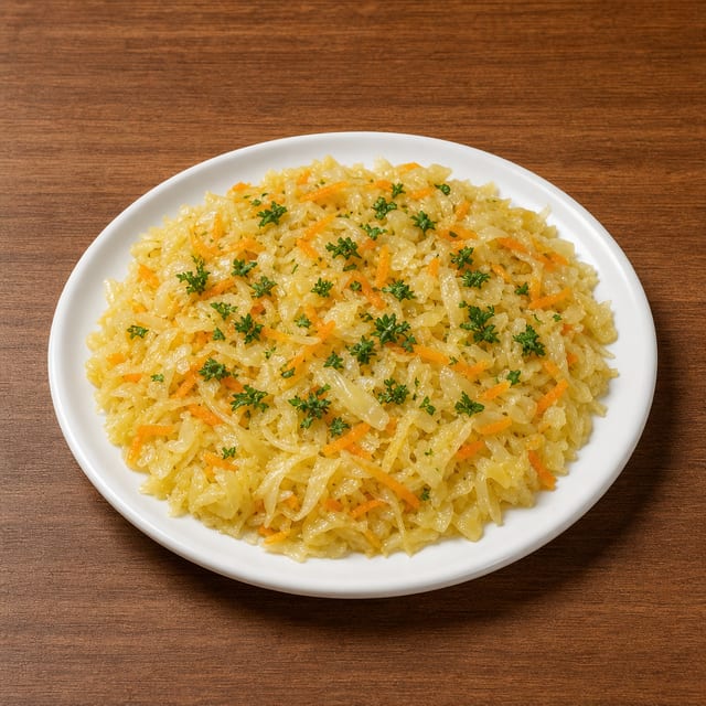 Cooked House made Sauerkraut.